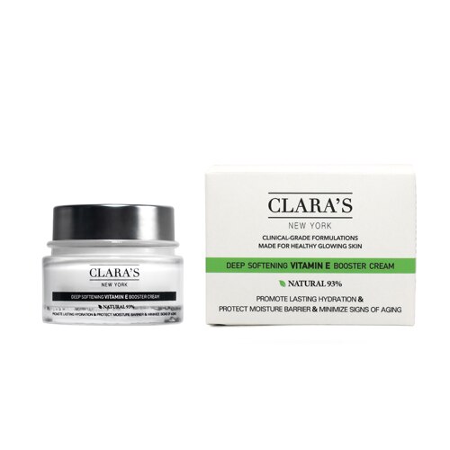 Clara's New York Deep Softening Vitamin E Booster Cream 50 mL