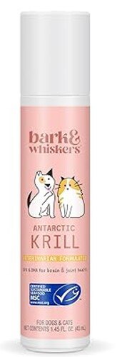 Bark & Whiskers Antarctic Krill Oil For Cats & Dogs 1.45 Fl Oz