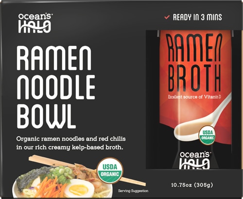 Ocean's Halo Organic Ramen Noodle Bowl 10.75 oz