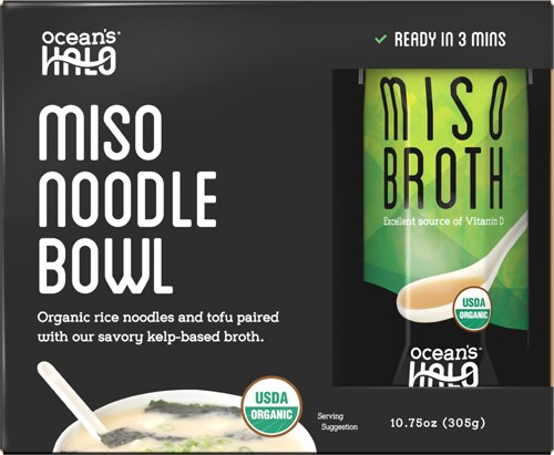 Ocean's Halo Miso Noodle Bowl 10.75 oz