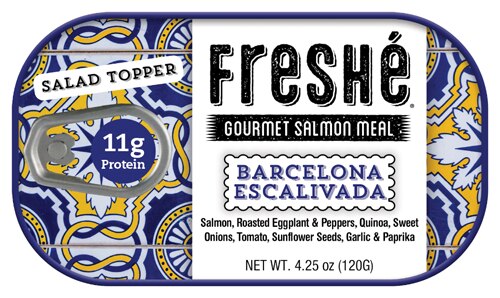 Freshe Barcelona Escalivada - Gourmet Salmon Meal 4.25 oz