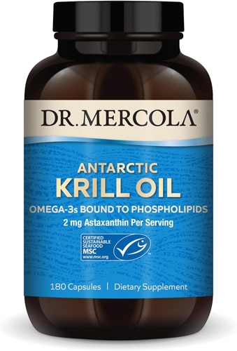 Dr. Mercola Antarctic Krill Oil 180 Capsules