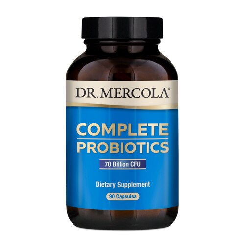 Dr. Mercola Complete Probiotics 70 Billion CFU - 90 Capsules