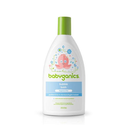 Babyganics Bubble Bath Fragrance Free 20 Fl Oz