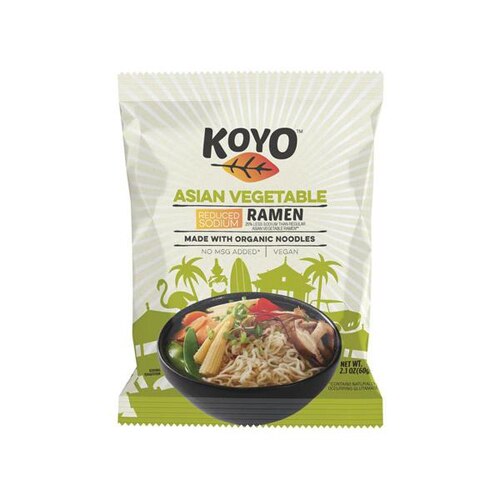 Koyo Reduced Sodium Ramen Asian Vegetable 2 oz