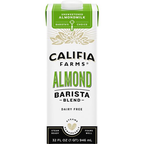 Califia Farms Unsweetened Almond Barista Blend Almond Milk 32 fl oz