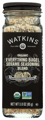 Watkins Organic Everything Bagel Sesame Seasoning Blend 3 oz