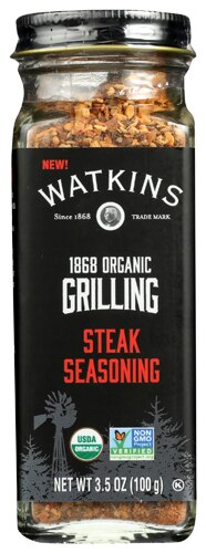 Watkins Organic Steak Grilling Seasoning 3.5 oz