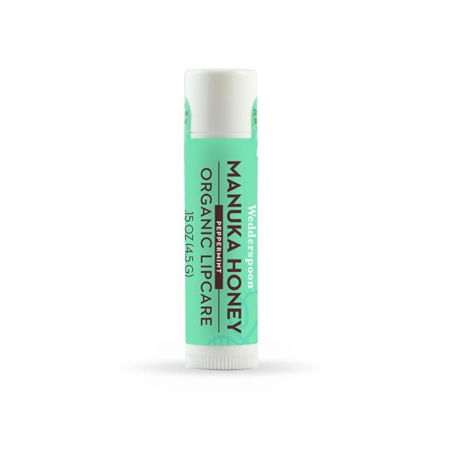 Wedderspoon Organic Lipcare with Manuka Honey Peppermint 0.15 oz