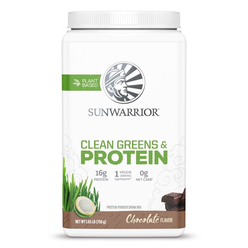 Sunwarrior Clean Greens & Protein Chocolate 26.45 oz
