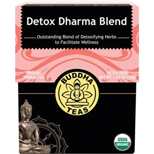 Buddha Teas Organic Detox Dharma Blend 18 Tea Bags