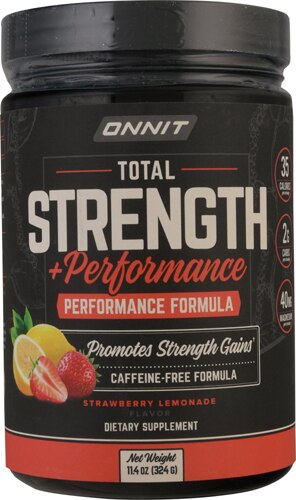 Onnit Total Strength Plus Performance Strawberry Lemonade 11.4 oz