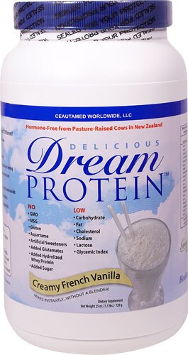 Greens First Delicious Dream Protein Creamy French Vanilla 1.5 Lbs