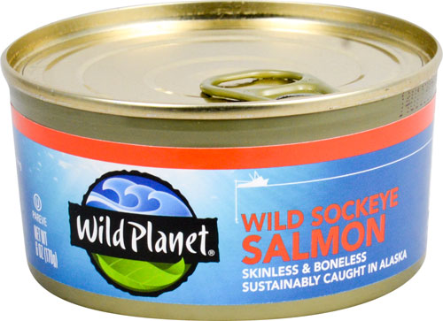 Wild Planet Wild Alaska Sockeye Salmon 6 Oz