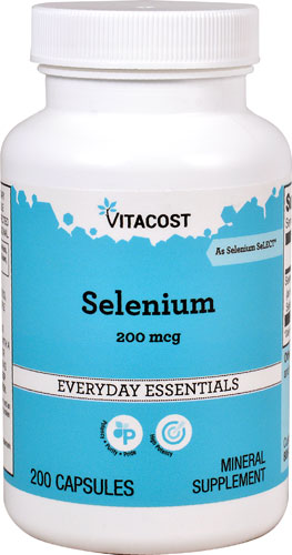 Vitacost Selenium SeLECT 200 mcg - 200 Capsules