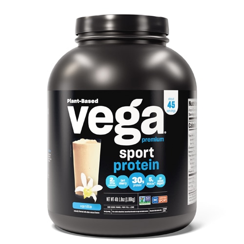 Vega Sport Protein Premium Protein Vanilla 45 Servings
