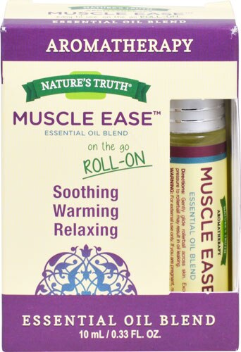 Nature's Truth Roll On Essential Oil Blend Muscle Ease 0.33 fl oz