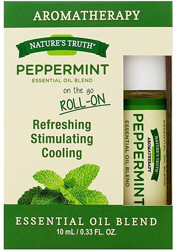 Nature's Truth Peppermint Essential Oil Blend Roll-On 0.33 fl oz