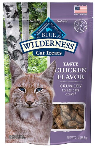 Blue Buffalo Wilderness Cat Grain-Free CrunchyTreats Chicken 2 oz