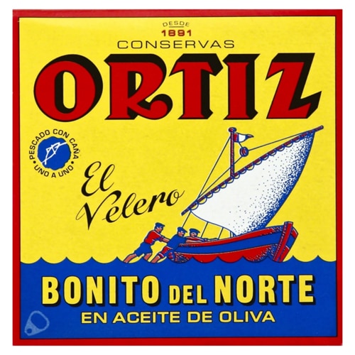 Ortiz White Tuna In Olive Oil Tin 3.24 oz