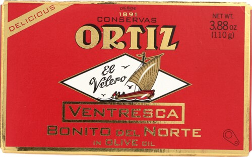 Ortiz Ventresca White Tuna Belly in Oil 3.88 oz