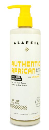 Alaffia Authentic African Scalp Care Conditioner - Tea Tree Mint 12 Fl Oz