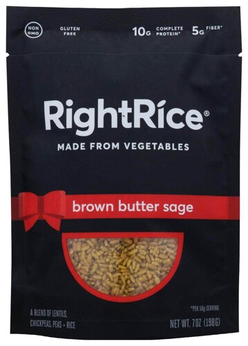 RightRice Holiday Brown Butter Sage Rice 7 oz
