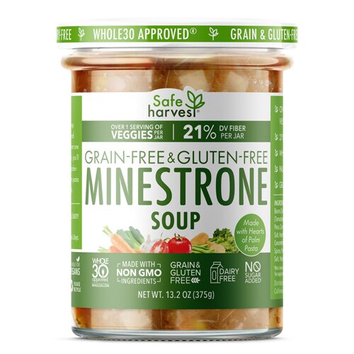 Safe Harvest Minestrone Soup 13.2 oz