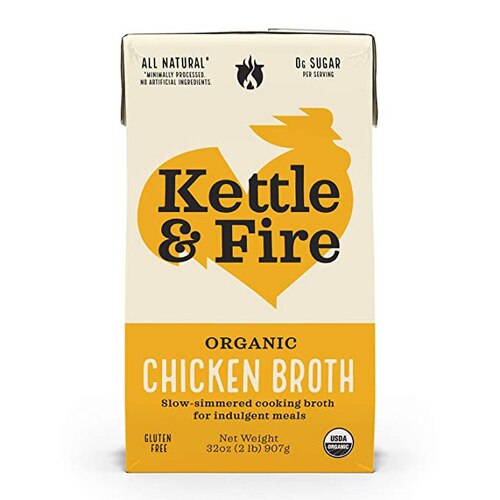 Kettle & Fire Organic Chicken Broth 32 oz