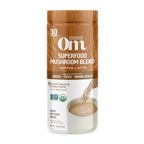 OM Mushroom Coffee Latte Blend 8.47 oz
