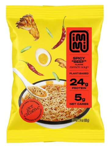 Immi Ramen Soup Spicy Beef 2.4 oz