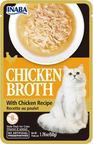 Inaba Grain Free Cat Food - Chicken Broth with Chicken Recipe 14.08 oz