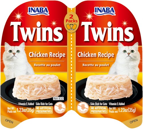 Inaba Twins Grain Free Cat Food - Chicken Recipe 19.68 oz