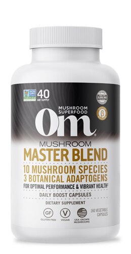 OM Mushroom Master Blend 160 Vegetable Capsules