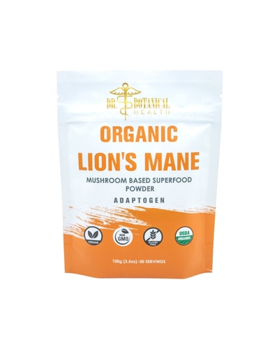 Dr. Botanical Health Organic Lion's Mane Mushroom Powder 3.5 oz