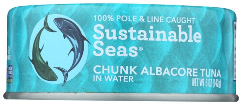 Sustainable Seas Chunk Albacore Can Tuna in Water 5 oz