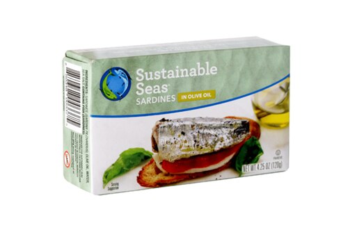 Sustainable Seas Sardines in Olive Oil 4.25 oz