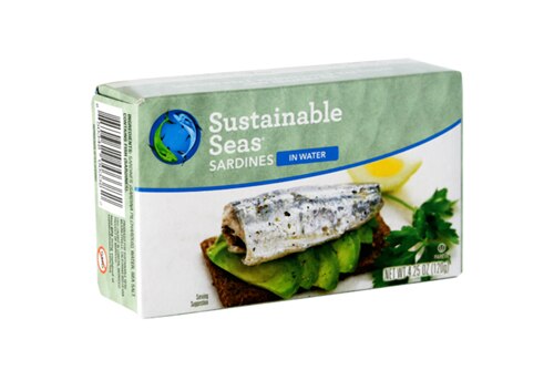 Sustainable Seas Sardines in Water 4.25 oz