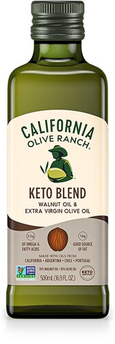 California Olive Ranch Keto Blend Walnut Oil & Extra Virgin Olive Oil 16.9 fl oz