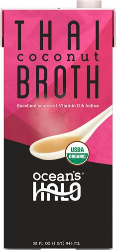 Ocean's Halo Organic Broth Thai Coconut 32 fl oz