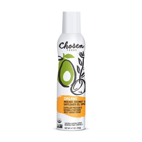 Chosen Foods Organic Avocado Coconut & Safflower Oil Spray 4.7 fl oz