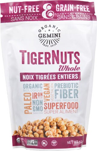 Organic Gemini TigerNut Whole Original 12 oz