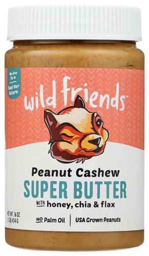 Wild Friends Peanut Cashew Super Butter 16 oz
