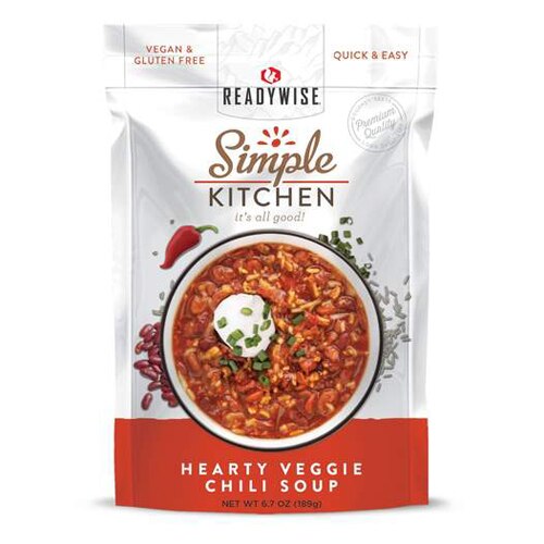 Simple Kitchen Chili Soup Hearty Veggie 6.7 oz