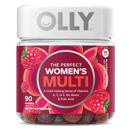Olly The Perfect Women's Multi Blissful Berry 90 Gummies