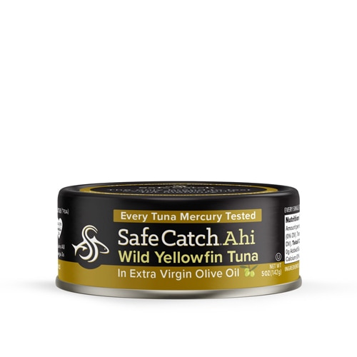 Safe Catch Wild Ahi Yellowfin Can Tuna in Extra Virgin Olive Oil 5 oz