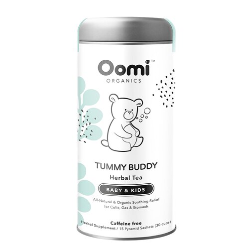 Oomi Organics Tummy Buddy Herbal Tea for Baby & Kids 15 Sachets