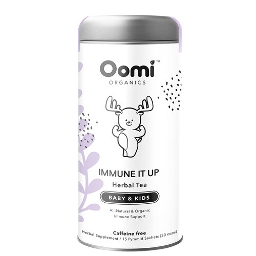Oomi Organics Immune It Up Herbal Tea For Baby & Kids 15 Sachets