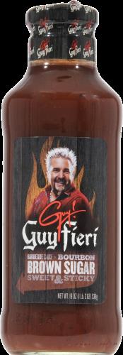 Guy Fieri Barbeque Sauce Bourbon Brown Sugar 19 oz