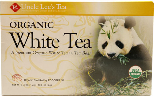 Uncle Lee's Organic White Tea 100 Tea Bags
